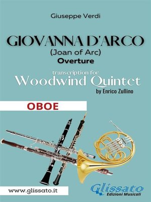 cover image of Giovanna d'Arco--Woodwind Quintet (OBOE)
